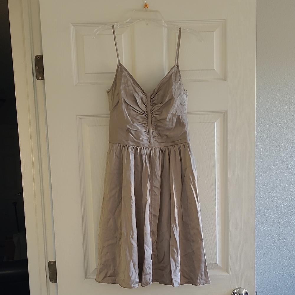 Banana Republic Taupe Mini Dress